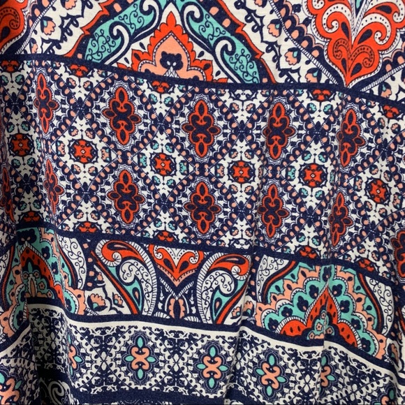 Mudd Patterned Camisole Tank Top Stretchy - Picture 4 of 5